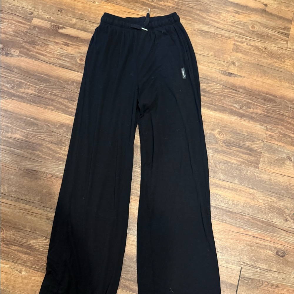 Women’s Comfrt cloud lounge pants in onyx black size xs